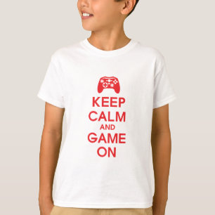 Behållans Lugn och spel på T-shirt