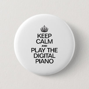 BEHÅLLANS LUGN OCH SPELA DIGITAL PIANO KNAPP