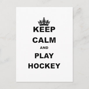 BEHÅLLANS LUGN OCH SPELA HOCKEY.png Vykort