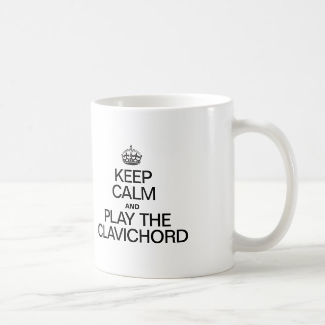 BEHÅLLANS LUGN OCH SPELA KLAVICHORD KAFFEMUGG (Höger)