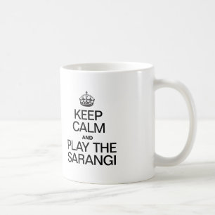 BEHÅLLANS LUGN OCH SPELA SARANGI KAFFEMUGG