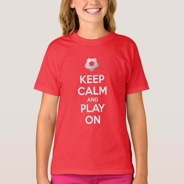 Behållans Lugn och Spela upp på T Shirt (Framsida)