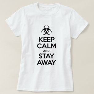 BEHÅLLANS LUGN OCH STARTA BORT T SHIRT