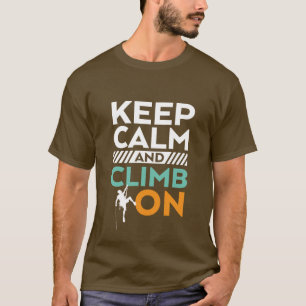 Behållans Lugn och stigning på T-shirt Sten Kliber