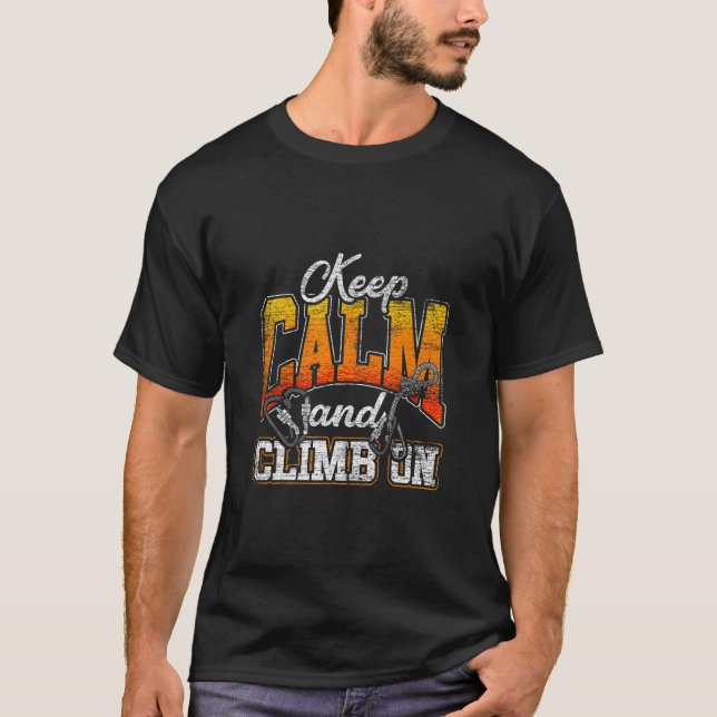 Behållans Lugn och stigning T Shirt (Framsida)
