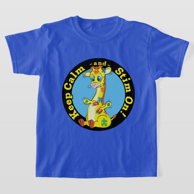 Behållans Lugn och Stim på T Shirt (Laydown)
