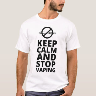 Behållans Lugn och stopp-förskjutning - Vape T Shirt