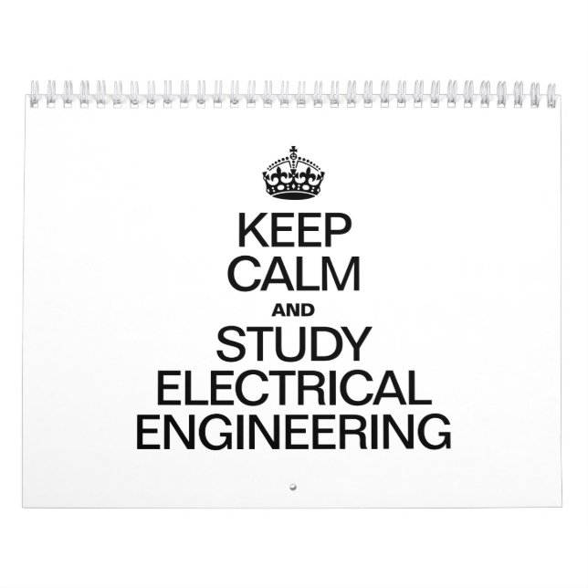 BEHÅLLANS LUGN OCH STUDIE ELEKTRISK ENGINERING KALENDER (Omslag)