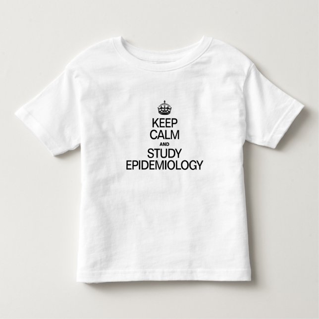 BEHÅLLANS LUGN OCH STUDIE EPIDEMIOLOGI T-SHIRT (Framsida)