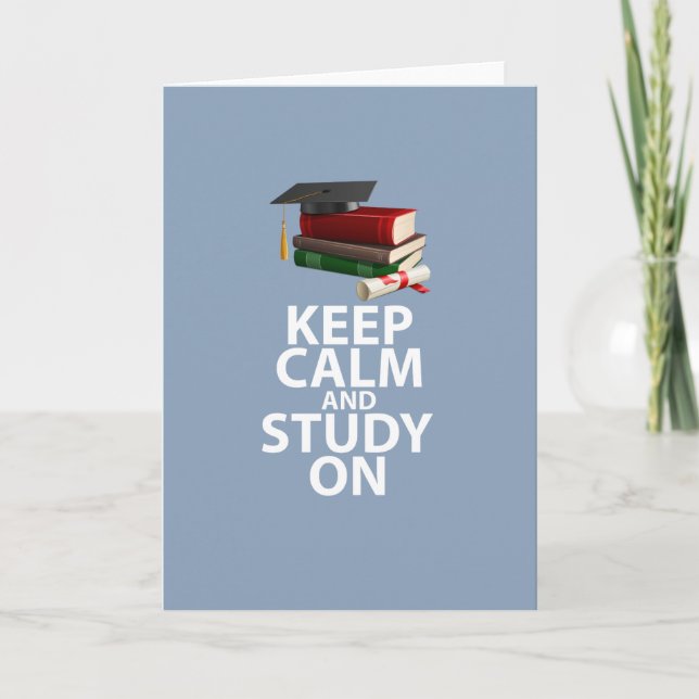 Behållans Lugn och studie om ursprunglig Motiverin Kort (Framsida)