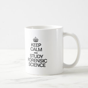 BEHÅLLANS LUGN OCH STUDIENS FORENSISKA VETENSKAP KAFFEMUGG