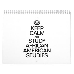 BEHÅLLANS LUGN OCH STUDIER AFRIKANSKA AMERIKANSKA KALENDER