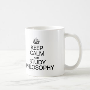 BEHÅLLANS LUGN OCH STUDIFILOSOFI KAFFEMUGG