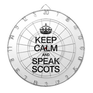 BEHÅLLANS LUGN OCH TALA SCOTTISH GAELIC DARTTAVLA