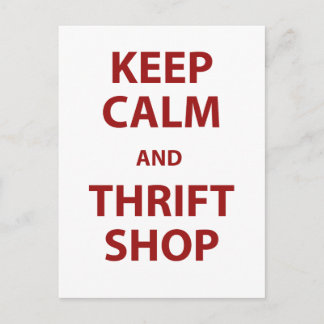 Behållans Lugn och Thrift Shop Vykort