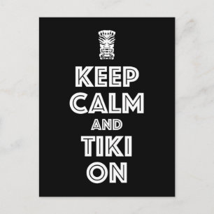 Behållans Lugn och Tiki på Vykort