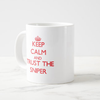 Behållans Lugn och tillit till Sniper Jumbo Mugg