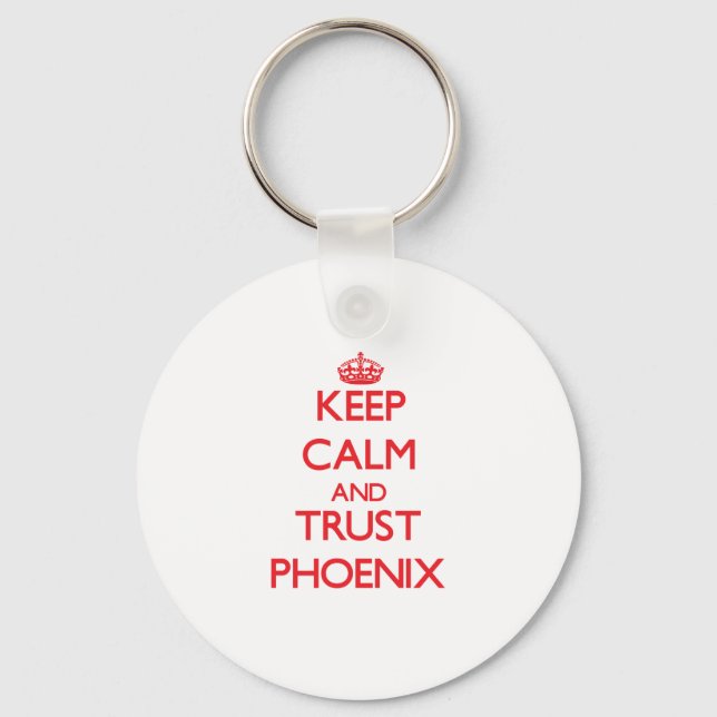 Behållans Lugn och TRUST Phoenix Nyckelring (Framsida)
