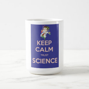 Behållans Lugn och Trust Science Kaffemugg