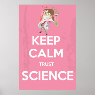 Behållans Lugn och Trust Science Poster