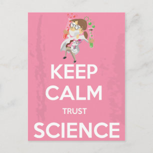 Behållans Lugn och Trust Science Vykort