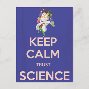 Behållans Lugn och Trust Science Vykort