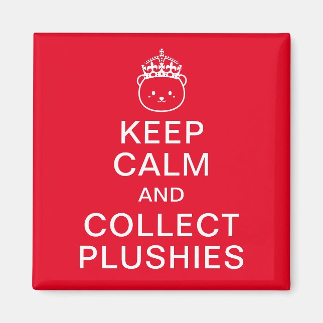 Behållans Lugn och uppsamlingspets | Lustigt citat Magnet (Framsidan)