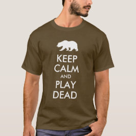 Behållans Lugn och uppspelningsdöd Tee Shirt