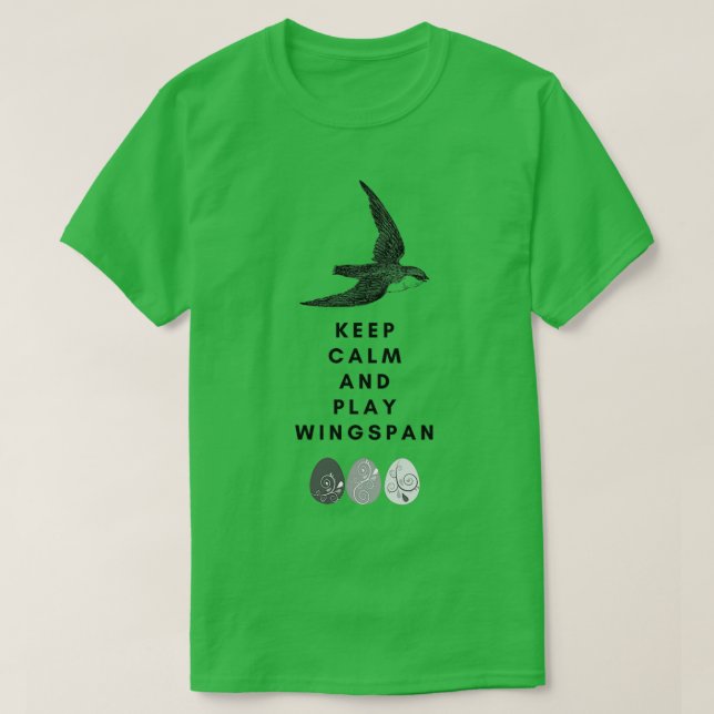 Behållans lugn och uppspelningsintervall t shirt (Design framsida)