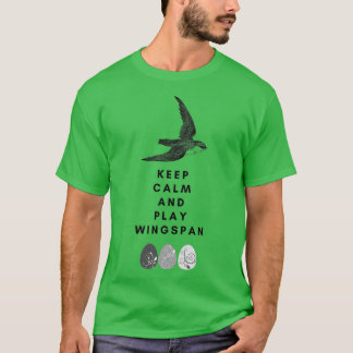Behållans lugn och uppspelningsintervall t shirt