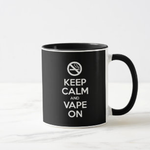 Behållans Lugn och Vape On ~ Self Motivational Mugg