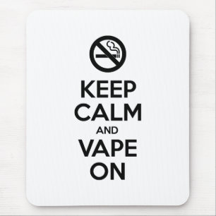 Behållans Lugn och Vape On ~ Self Motivational Musmatta