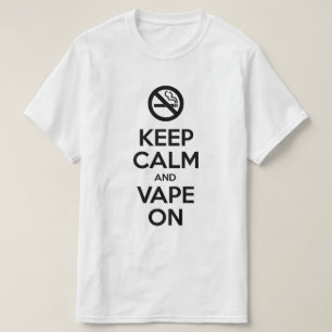 Behållans Lugn och Vape On ~ Self Motivational Tee