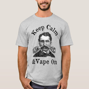 Behållans Lugn och Vape på T-Shirt