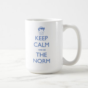 Behållans Lugn och vara normal Kaffemugg