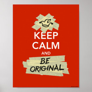 Behållans Lugn och vara ursprunglig Poster