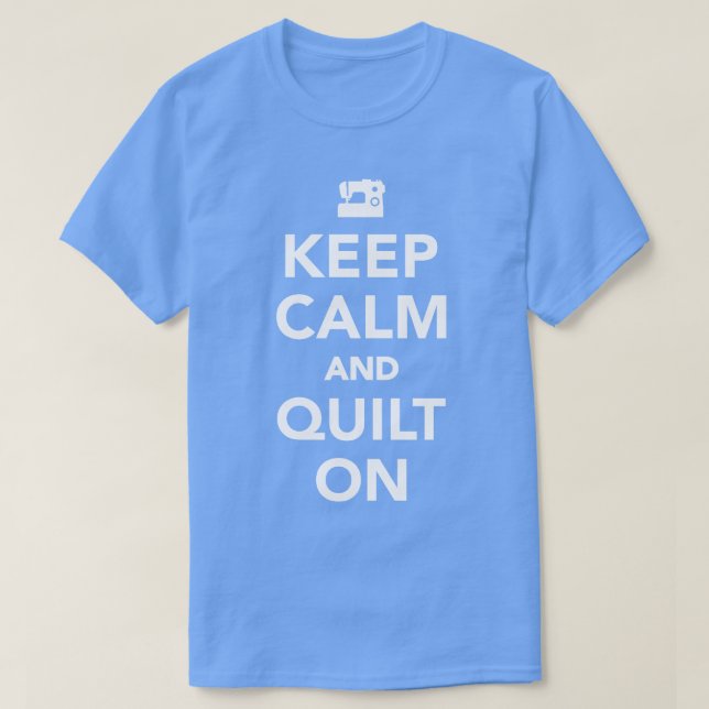 Behållans lugn och vinkling på t shirt (Design framsida)