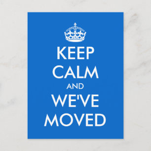 Behållans lugn och vykort för vi har flyttat   Lus