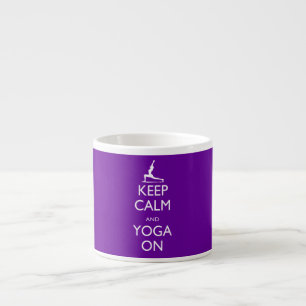 Behållans Lugn och Yoga On Espressomugg