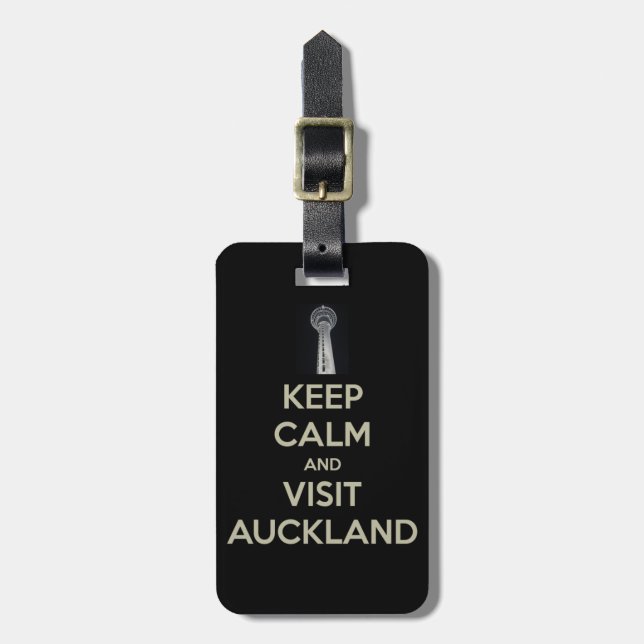 behållans lugn på auckland bagagebricka (Vertikal Framsida)