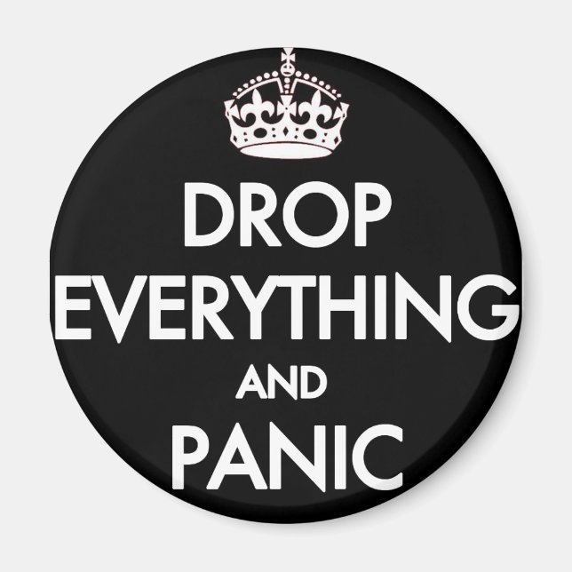 Behållans Lugn? Pfft! Magnet (Framsidan)