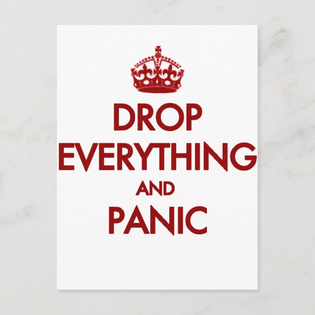 Behållans Lugn? Pfft! Vykort (Framsida)