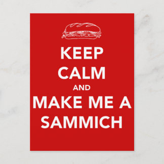 BEHÅLLANS LUGN. SAMMICH TIME VYKORT