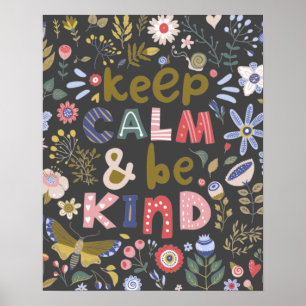 Behållans Lugn ska vara populära konsblommor Poster