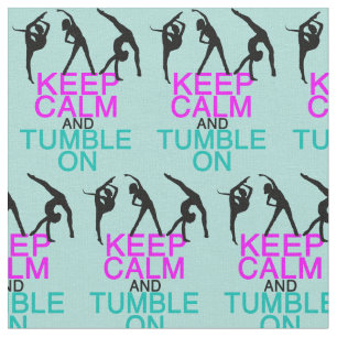 Behållans Lugn Tumble on Funny Gymnastics Tyg