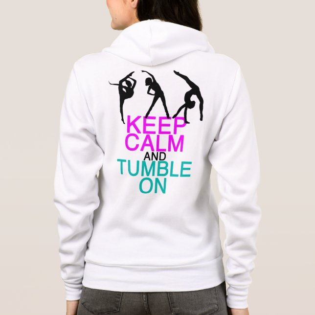 Behållans Lugn Tumble on Gymnastics Tee (Baksida)