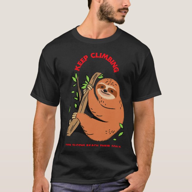 Behållans stigning och jämn stigning Stigande når  T Shirt (Framsida)