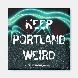 "BehållaPortland konstig ", Magnet