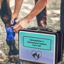 Behållare för Akut av första hjälpen för häst