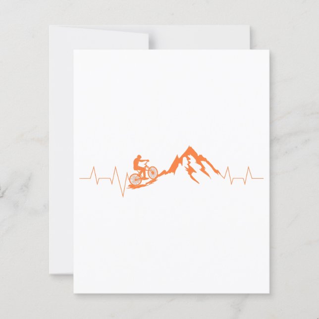 Behållare för bike-pulsslag Shirt Cute Bike-pulssl (Framsida)